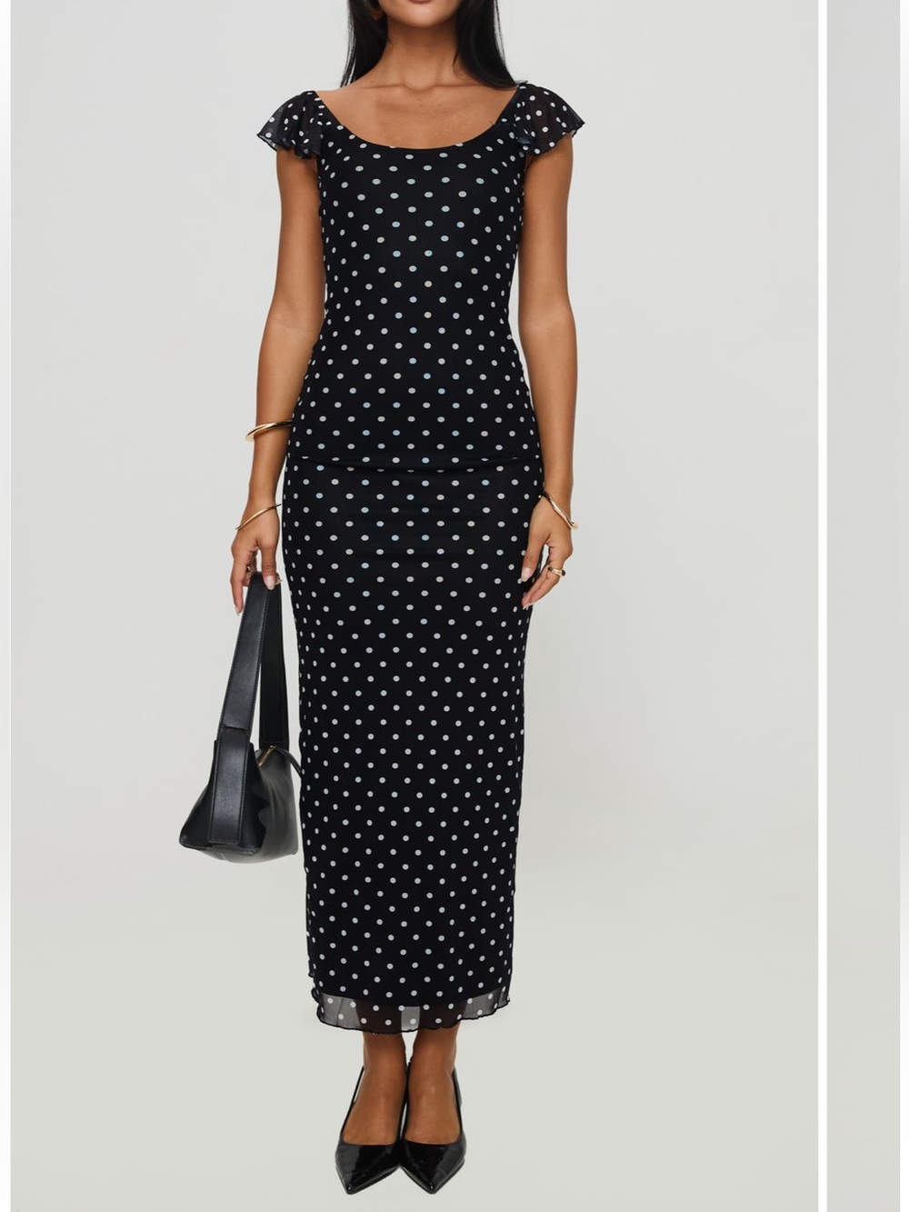 Princess Polly Sandberg Polka Dot
Maxi Dress size 6
